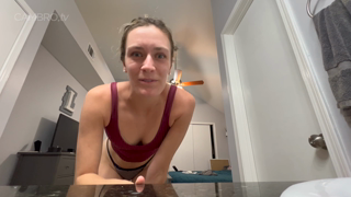 Giantess Tara vore and ass tease with closeup shots.mp4