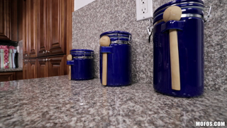 Tiny Blonde is Served Dick in the Kitchen - Maddie Winters.mp4