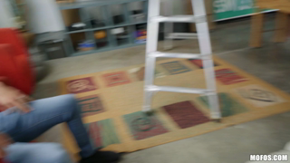 Tiny Babe Rides Dick Around The Room - Paisley Pepper.mp4