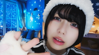A Cute Magical Beast Does Your Makeup 💄 Lots of Mouth Sounds & Onomatopoeia _ 魔獣がメイクしてあげる💄マウスサウンド＆オノマトペ多め [1152150007].mp4