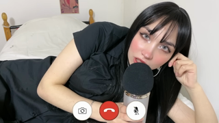 2024-12-20 - POV： Te duermes conmigo en videollamada 😈 La gótica (ASMR ROLEPLAY) (public).mkv