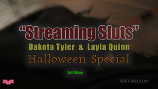 Dakota Tyler, Layla Quinn - Jay Romero - 2024-10-30 - Streaming Sluts Halloween Special - bgg - 1080p.mp4