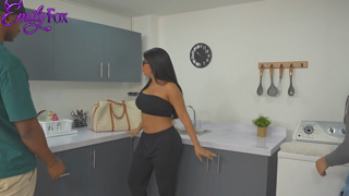 Latina with huge tits fucks real estate agent in front of his wife - RosxanaGutierrez Boris Jackson.mp4