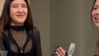 NANY PALACIO -HER FRIENDS GOT HER SOME BBC FOR HER BIRTHDAY.mp4